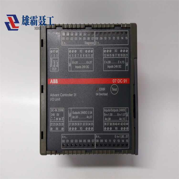 07DC91C GJR5251400R0202 ABB 工控自动化伺服/模块/控制器/电机/触摸屏