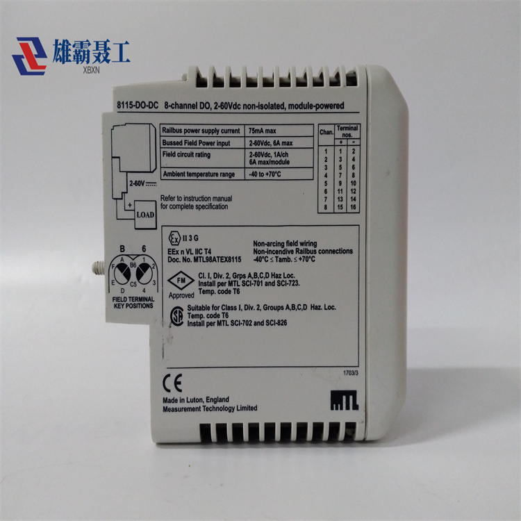 8115-DO-DC GE 工控自动化伺服/模块/控制器/电机/触摸屏