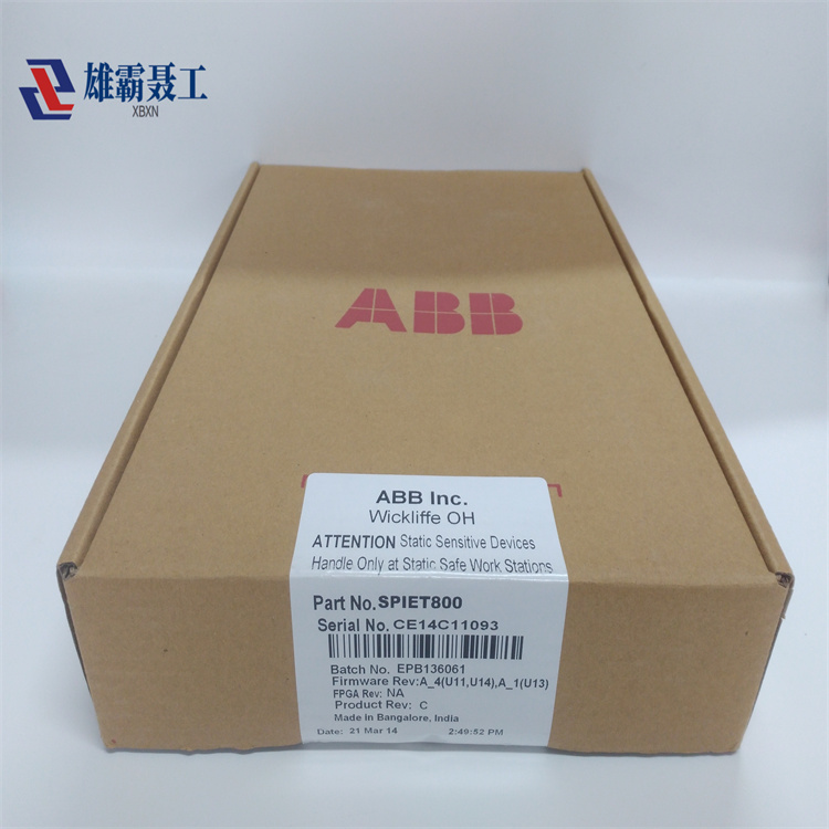 SPIET800 ABB工控自动化伺服/模块/控制器/电机/触摸屏