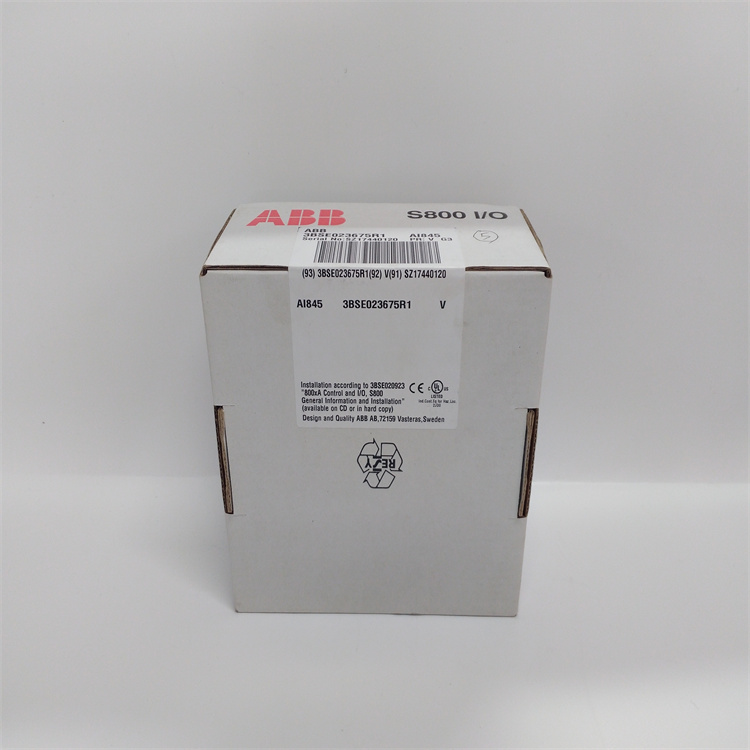 AI845 3BSE023675R1 ABB仓库有货工控自动化备件卡件模块