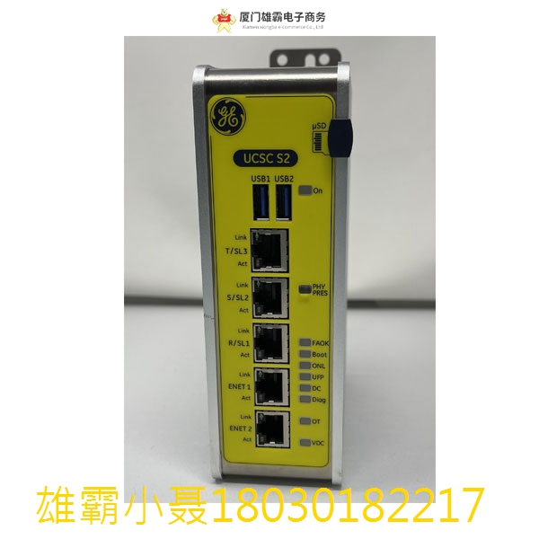 GE IS420UCSCS2A UCSC-SIL 控制器，双核，1.6GHZ，2GB