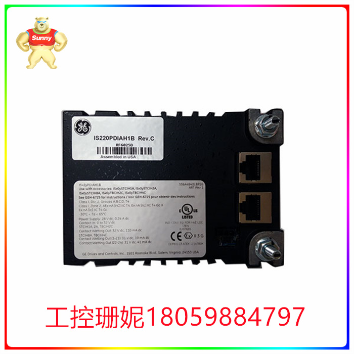 美国GE 通用电气 IS220PDIAH1B 火电厂设备模块