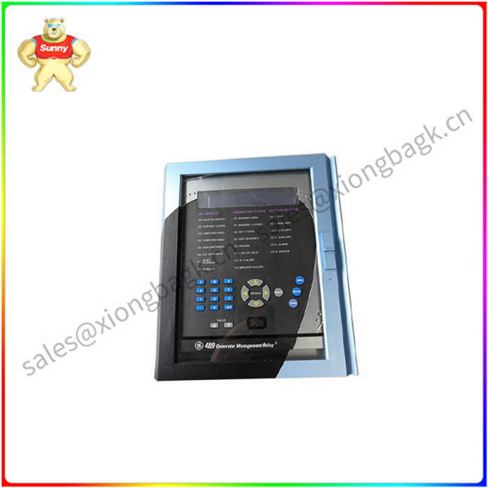 SR489-P5-LO-A20-E 发电机管理继电器 GE 40 个字符的显示屏设计