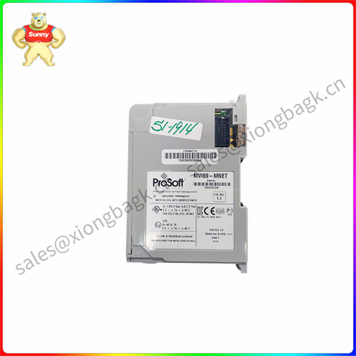 MVI69-MNET 是一种紧凑耐用的模块