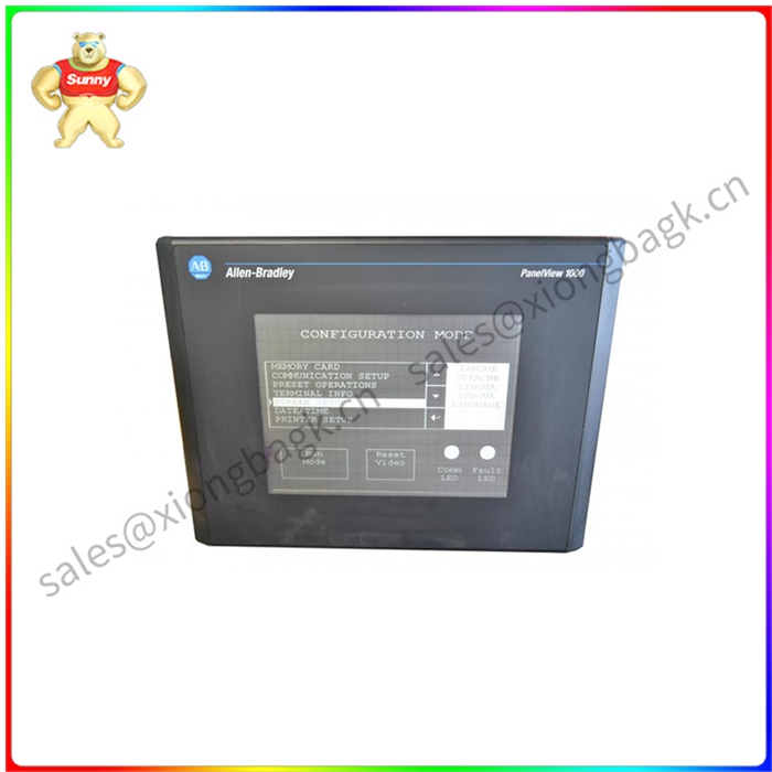 2711-T10G8L1 Panelview 1000 终端系列中的直流供电操作终端